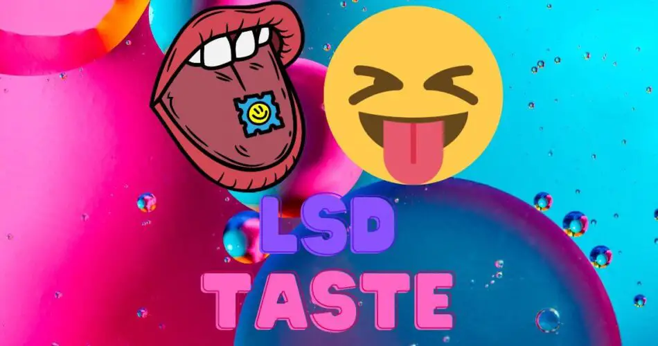 what does lsd taste like