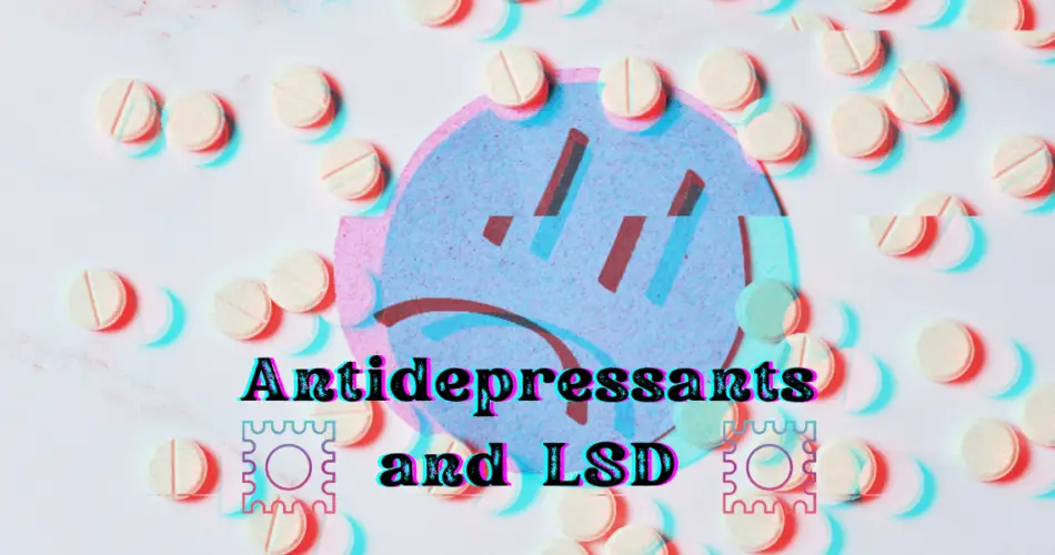 antidepressants and lsd